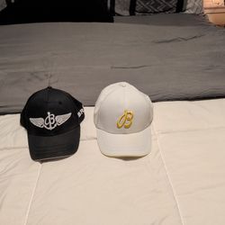 2 Bretling Hats Never Used (For Both) One Size Fits All!