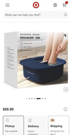 Spahaven Zen Heating Foot Bath