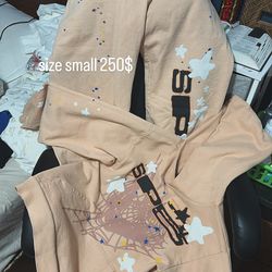 Sp5der sweatsuit size small