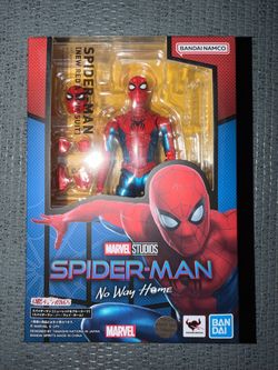 SH Figuarts Spider-Man No Way Home Red and Blue Suit