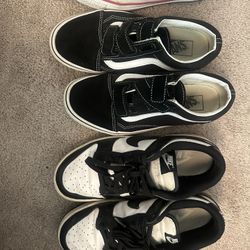 Nikes, Vans, and Converse Womans Size 8