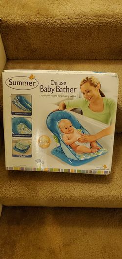 Summer deluxe baby bather