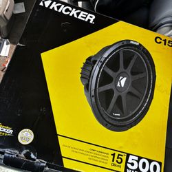 15” Kicker Sub 