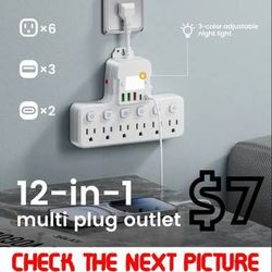 (NEW) LED Power Strip with Individual Switches 1250W