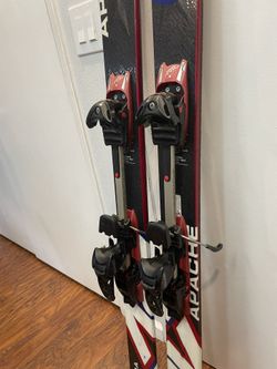 181cm k2 apache coomba skis with back country bindings for Sale in