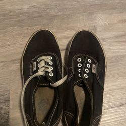 Black Vans Shoes Size 3 Kids