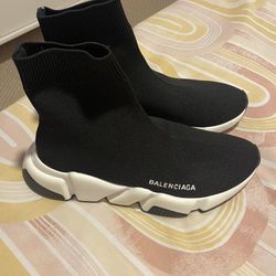 Balenciaga Sock Sneaker Size 10 But Run Small. In Excellent Condition 