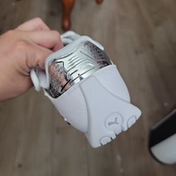 New Puma White Sneakers BMW