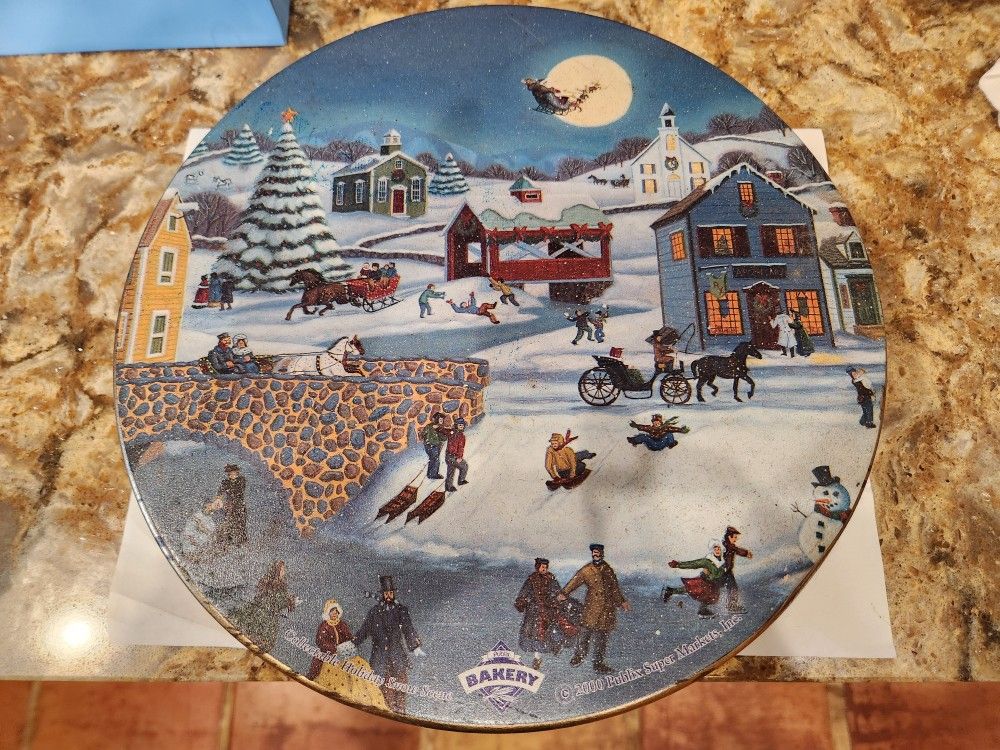 Publix Bakery 2000 Christmas Tin