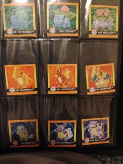 Pokemon Artbox Stickers 