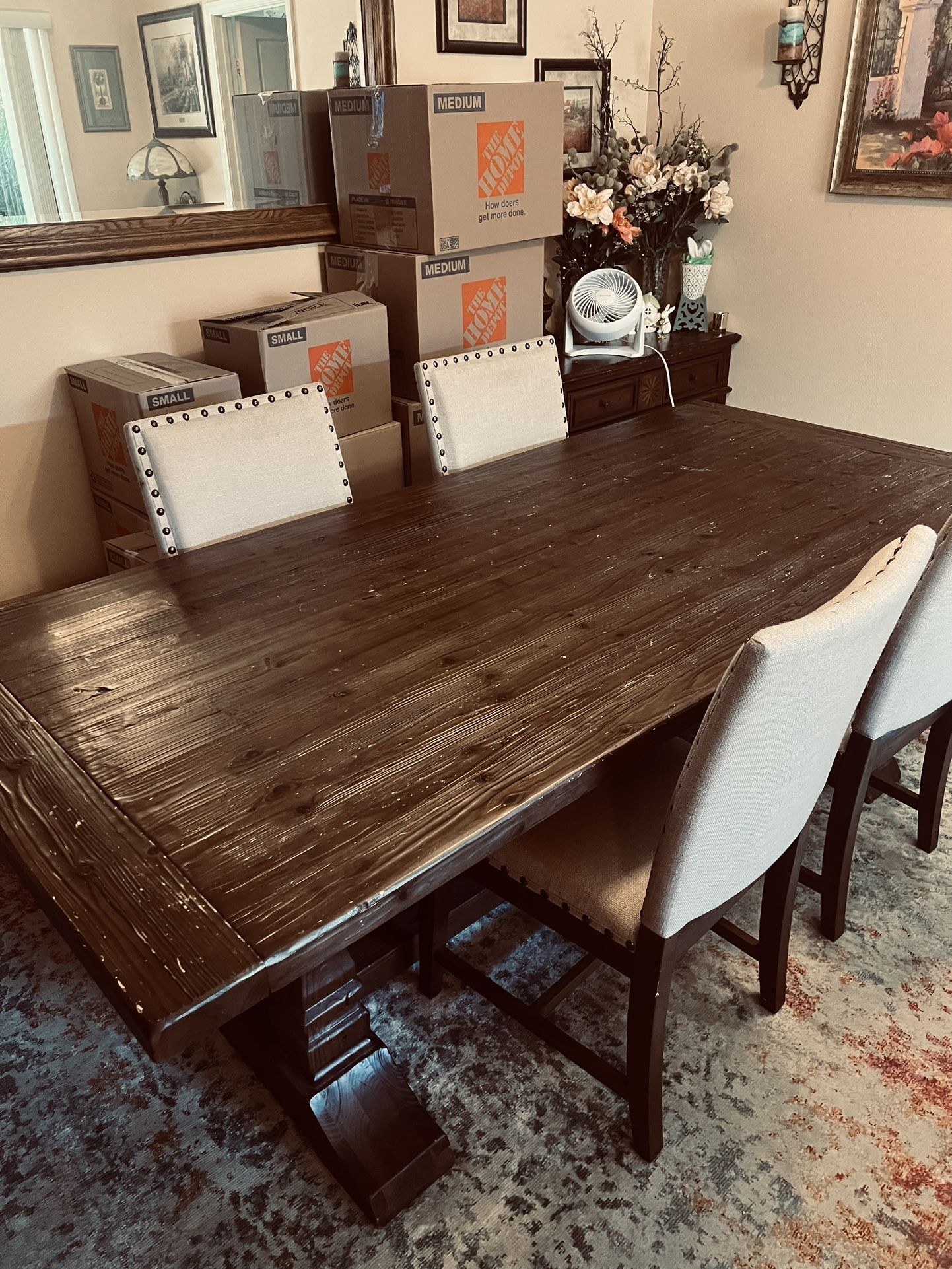 Large Dinning Room Table 