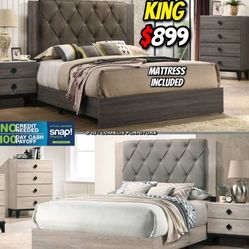 4pcs Kingwood Set With Ortho Matres !!