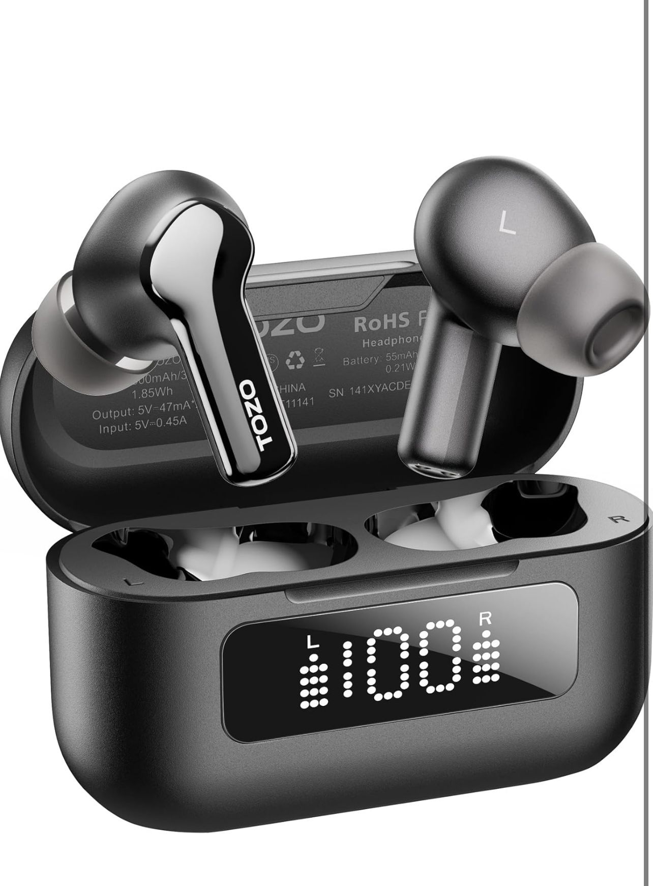 Active Noise Cancelling Wireless Earbuds-brand New