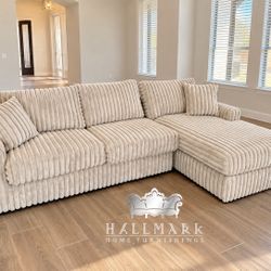 New High-Quality Fluffy Sectionals (5 Colors / USB)
