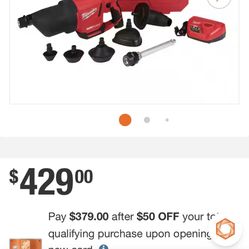 Milwaukee Air Snake Kit