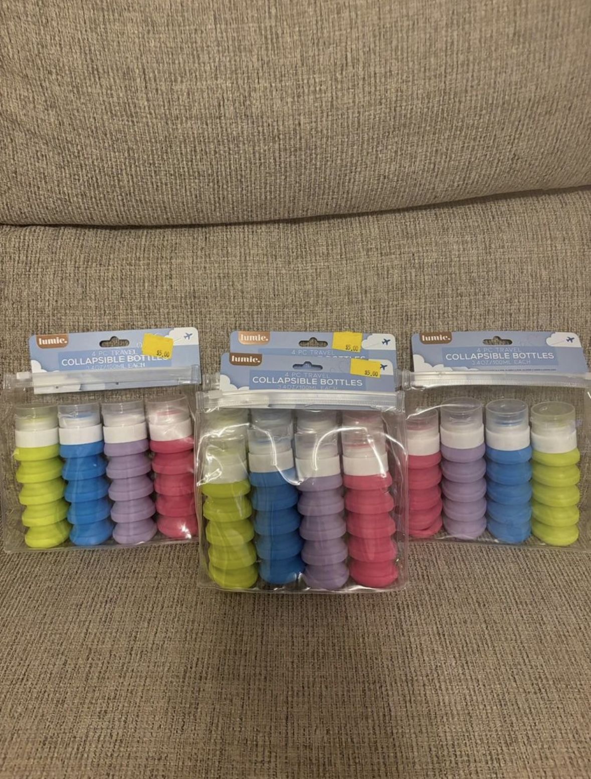 Collapsible Travel Bottles