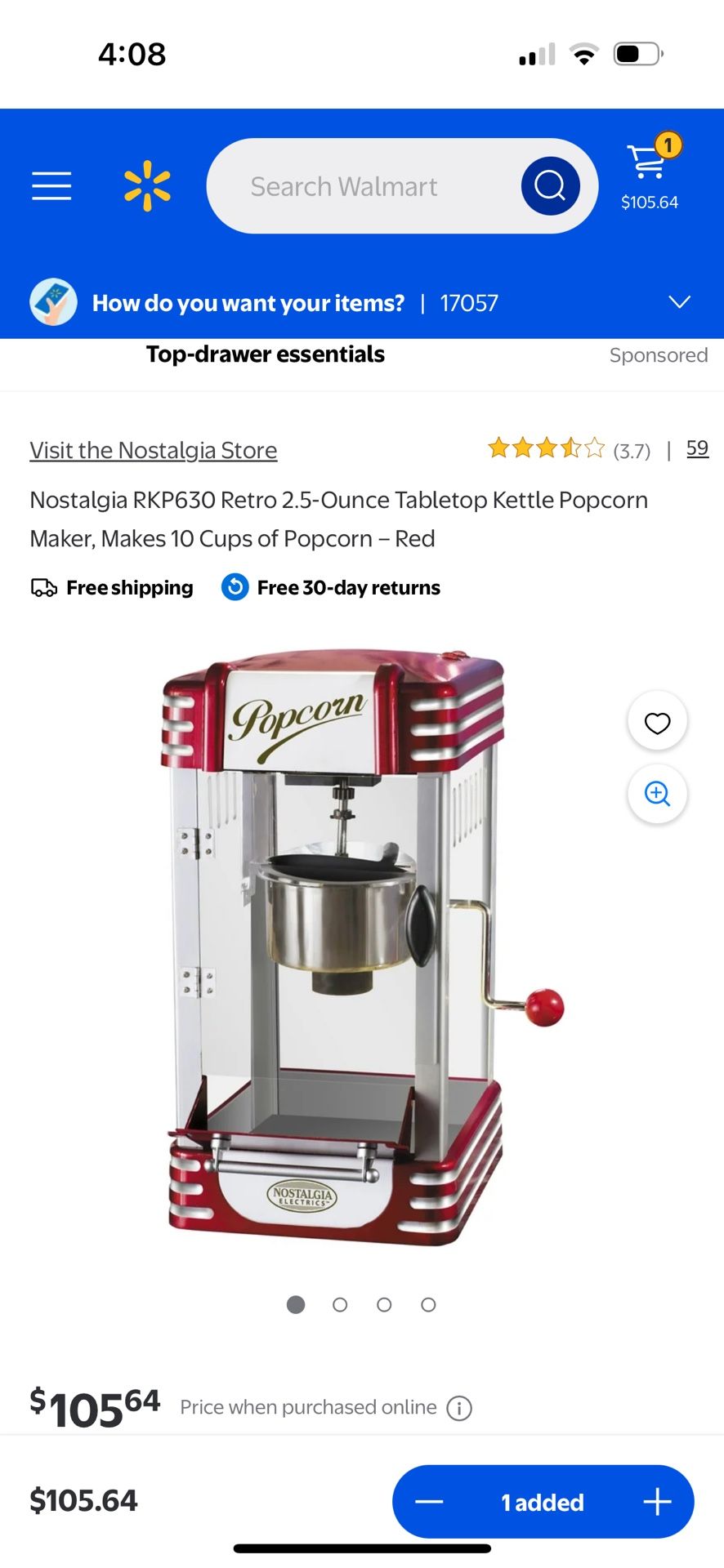 Popcorn Machine Nostalgia