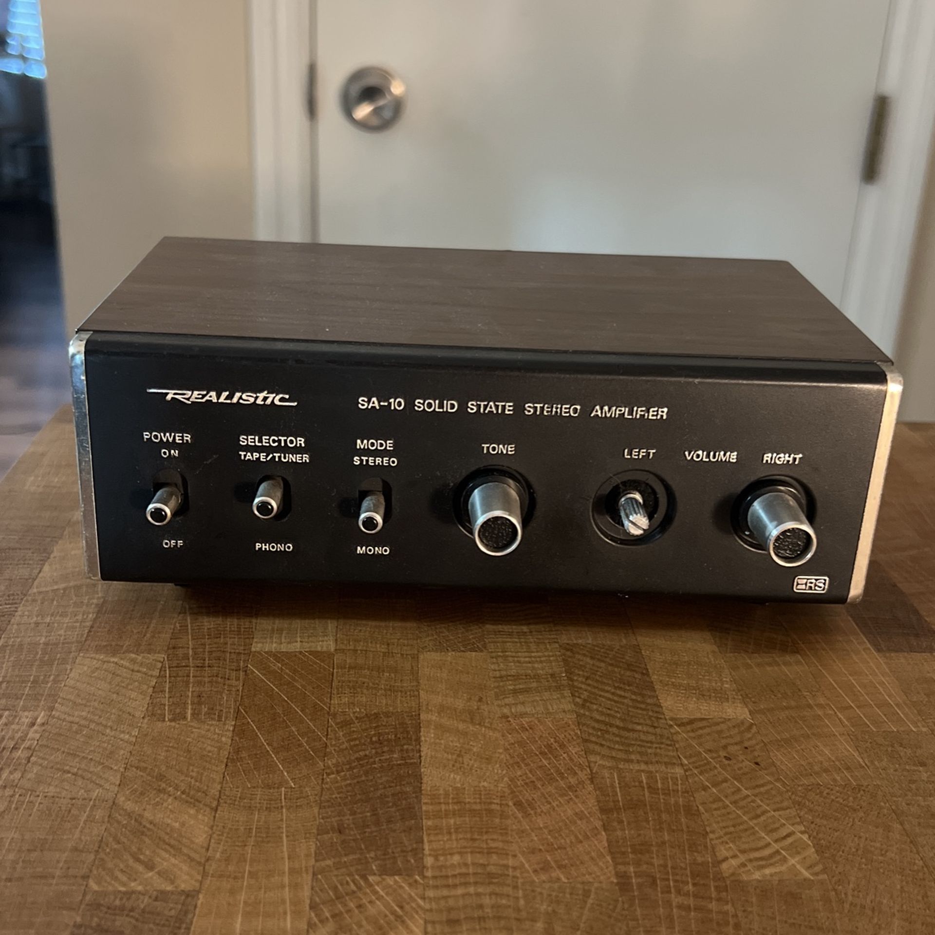 Realistic SA-10 Solid State Stereo Amplifier