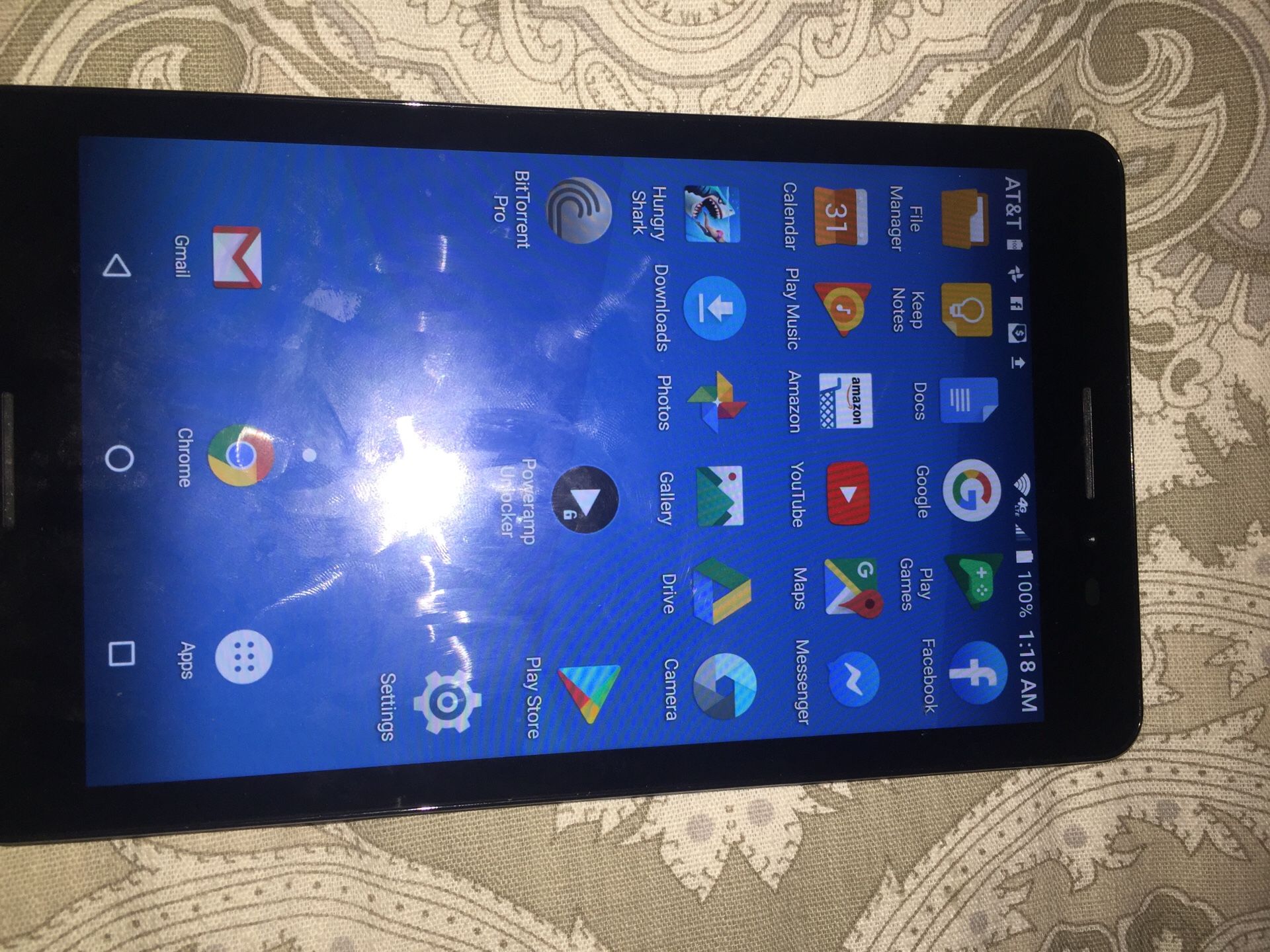 AT&T zte tablet model-k88