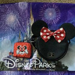 Minnie Mouse Purse And Wallet 