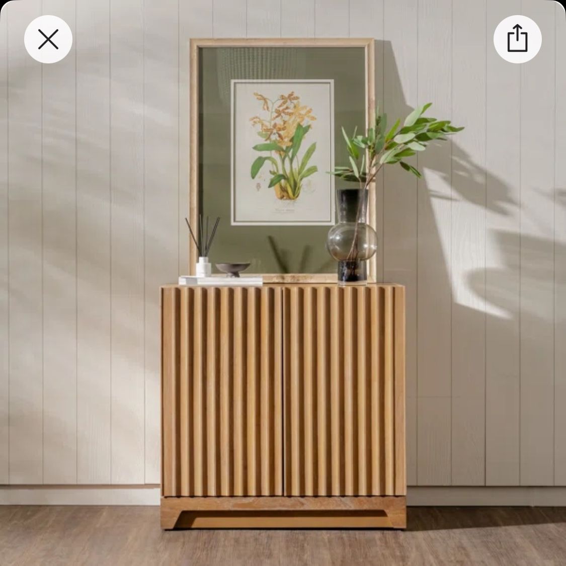Brand New Fluted Cabinet
