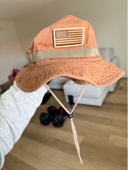 Eagle Crest Tactical Boonie Bucket Hat w/ American Flag Patch