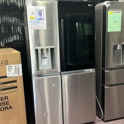 Refrigerator Stainless Steel 36” New Open Box 1 Year Warranty 