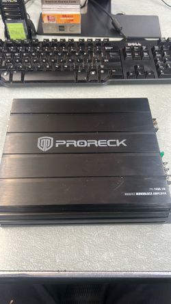Proreck Mosfet Monoblock Amplifier