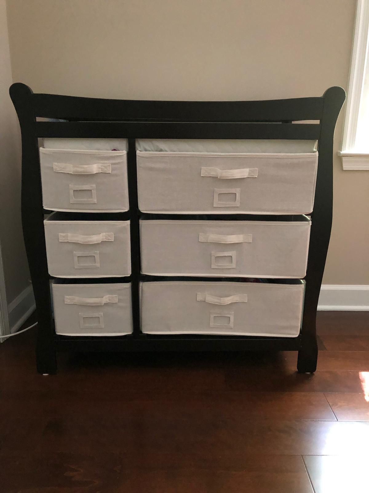 Dresser with changing station