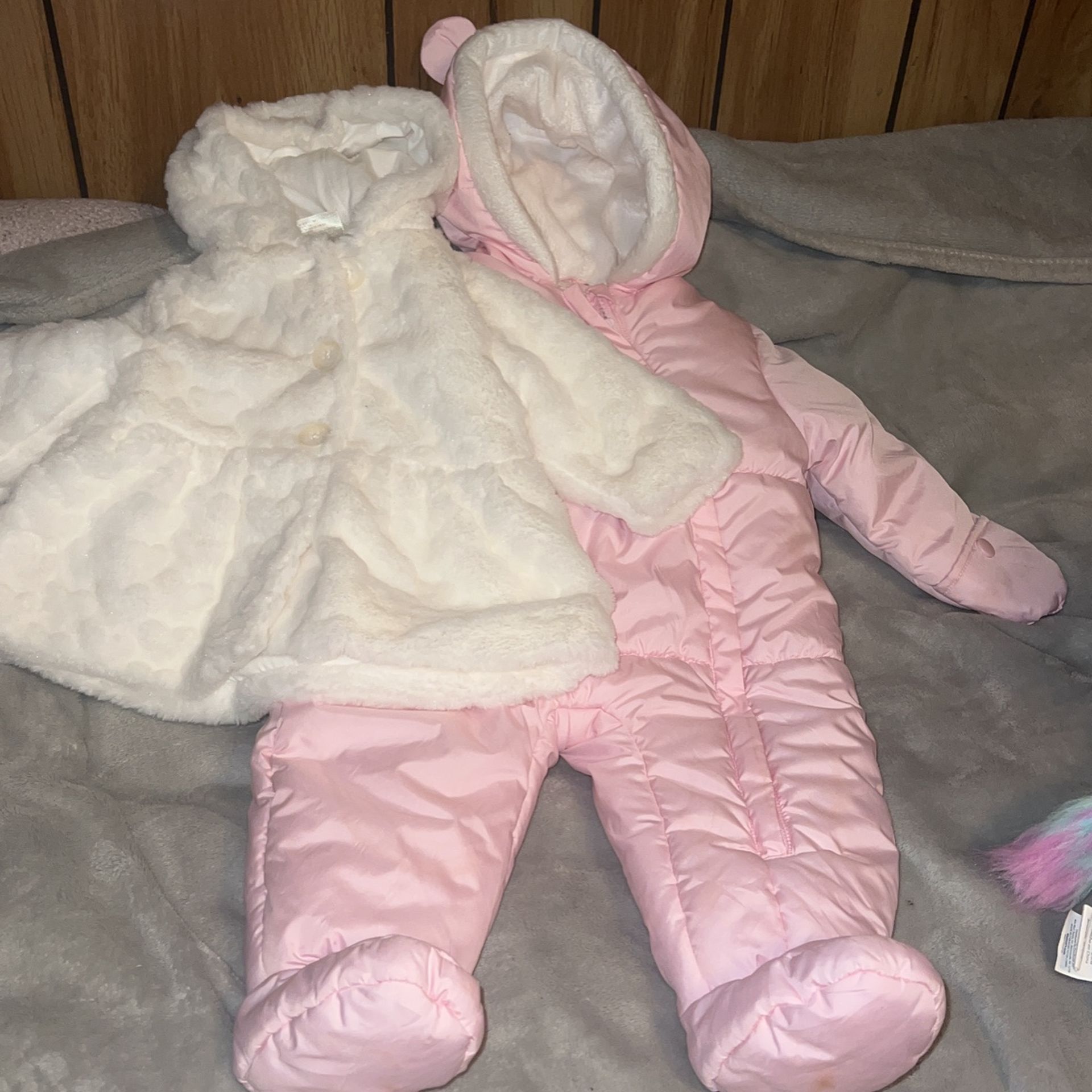 Brand New Overall And Jacket For Girls 3-9 Months Could Be A Perfect Gift