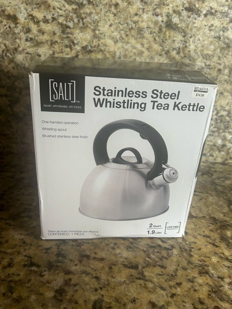 Stainless Steel Whistling Tea Kettle