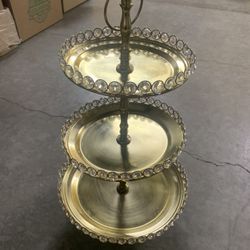 Cake Stand And Dessert Plates