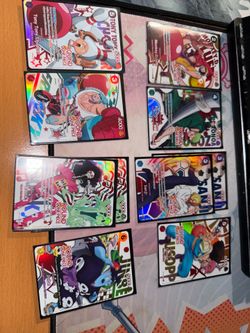 One Piece Card Game Round 1 card lot