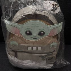 Grogu Baby Yoda Loungefly Women's Beige Backpack Mini Faux Leather 50$
