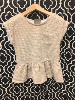 Genuine Kids Girls Peplum Top Size 5t