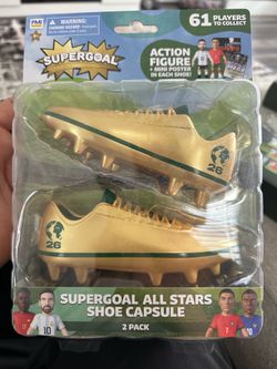 PMI 2026 World Cup All Star Cleat Capsule Mystery Action Figure 2 Pack Supergoal