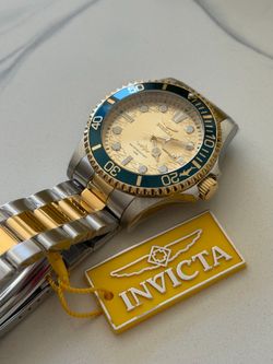 Brand New Invicta Pro Diver Currentwave Men's Watch - 43mm. Steel, Gold