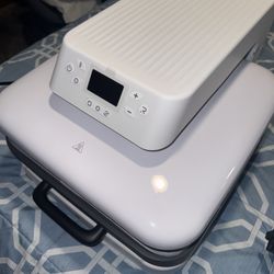 HTVRont Heat Press And Siser Juliet Cutter Bundle With Extras