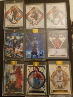 Topps NBA Basketball Card Lot of 9