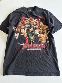Vintage 2007 WWE Raw Wretched T-Shirt Size M