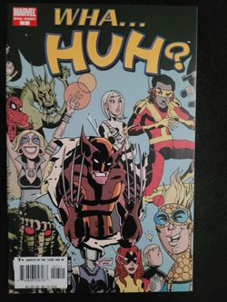 Wha Huh #1 Marvel Humor Comic
