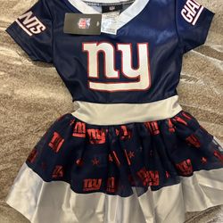 NY Giants “Authentic “ Toddlers Dress (2T) Read Description 