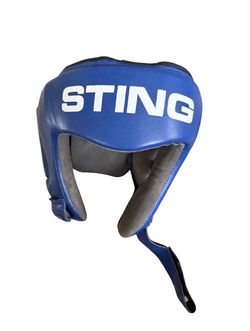STING Orion Head Guard Blue - USA Boxing Approved - Kids S - BRAND NEW with Bag