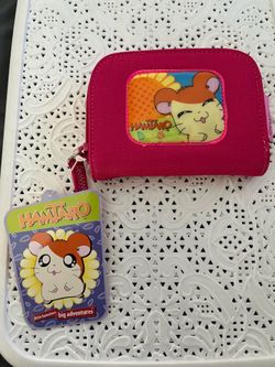 Vintage hamtaro wallet y2k