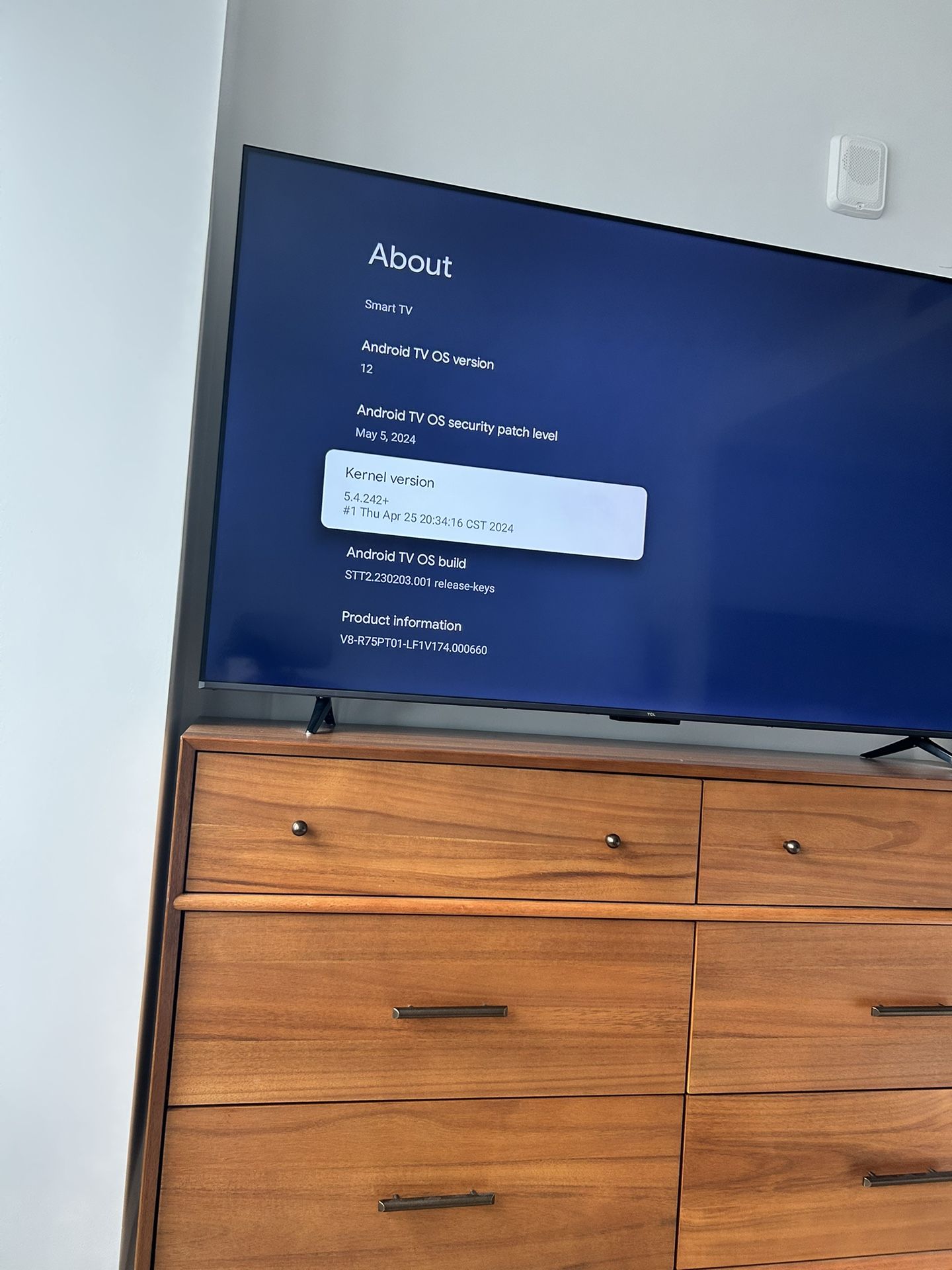 TCL 65” Tv 