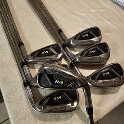 EXCELLENT CONDITION!" TAYLORMADE M2 GOLF CLUB IRON SET 