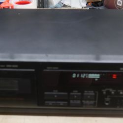 Denon DRM-650s VINTAGE stereo cassette tape deck receiver  No remote. USED. TESTED. IN A GOOD WORKING ORDER.