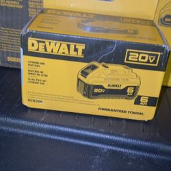 Dewalt 20v Max Battery 