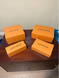 Authentic Louis Vuitton Gift Boxes Storage Display Boxes Lot of 4