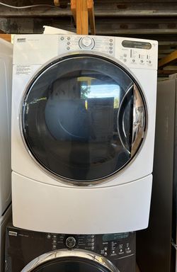 Kenmore Dryer Electric Front load White XL Capacity

